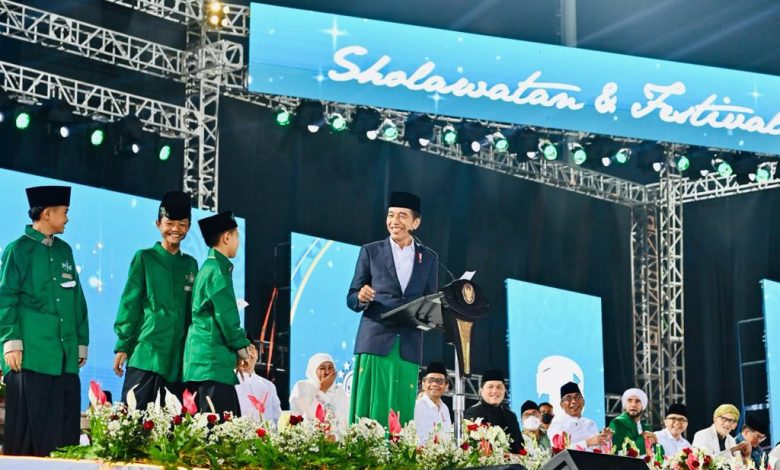 Pesan Jokowi di Festival Tradisi Islam Nusantara: Jaga dan Lestarikan Budaya