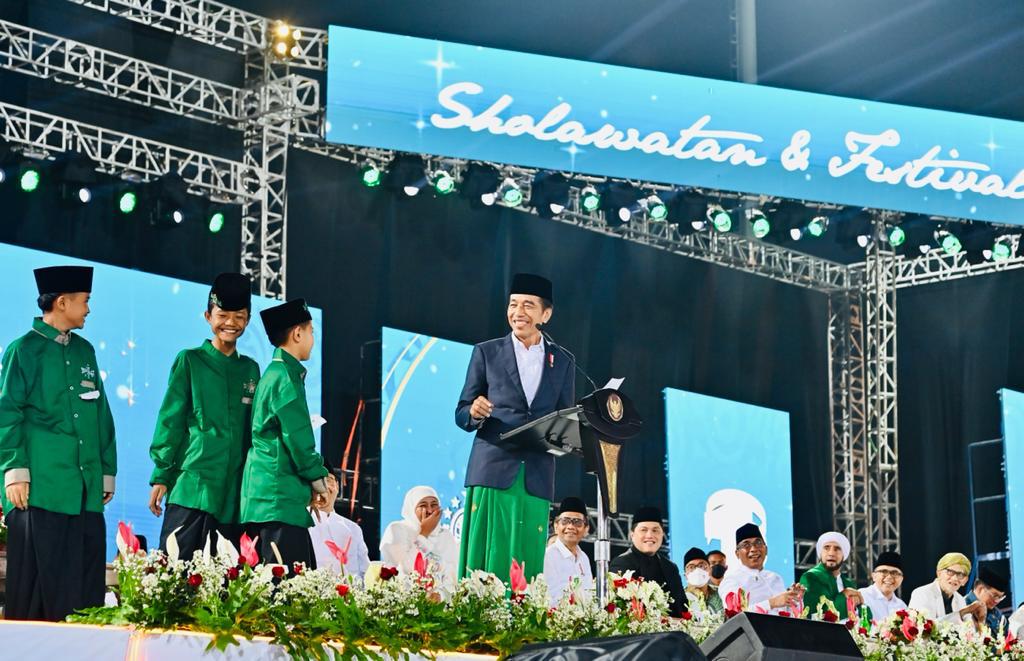 Pesan Jokowi di Festival Tradisi Islam Nusantara: Jaga dan Lestarikan Budaya