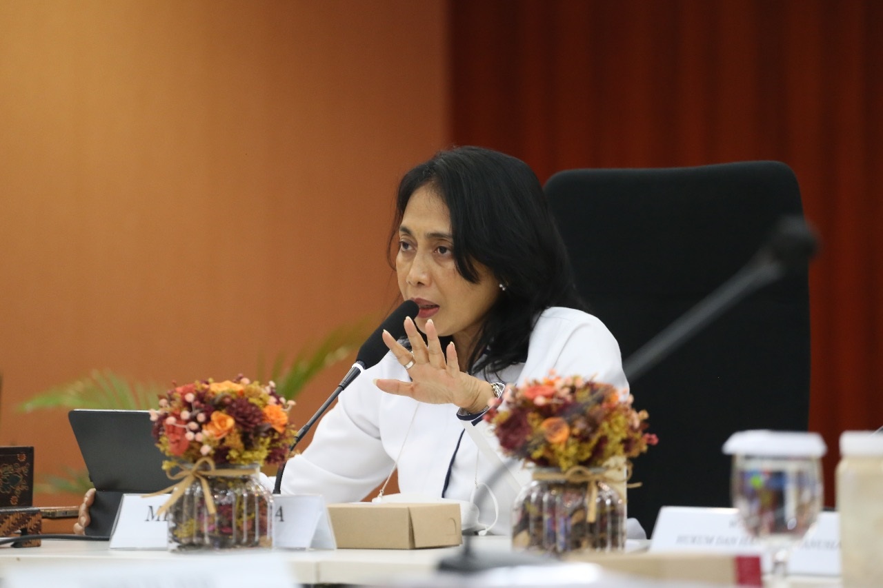 Bintang Puspayoga (Menteri PPA). Sumber Foto: website Kemenpppa.