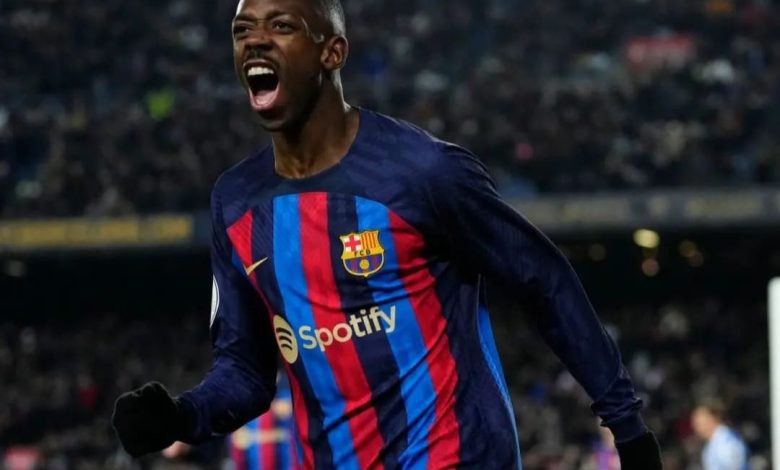 Ousmane Dembele. Sumber Foto: Instagram @fansbarcaid_.