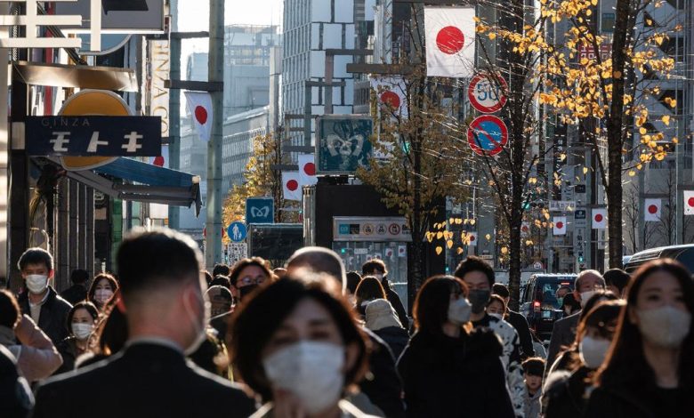 Penduduk Jepang. Sumber foto: Twitter @haney_po.Penduduk Jepang. Sumber foto: Twitter @haney_po.