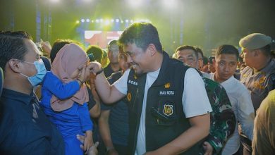 Bobby Nasution (Walikota Medan) saat menghadiri perayaan malam pergantian tahun di Kota Medan. Sumber: Instagram @bobbynst