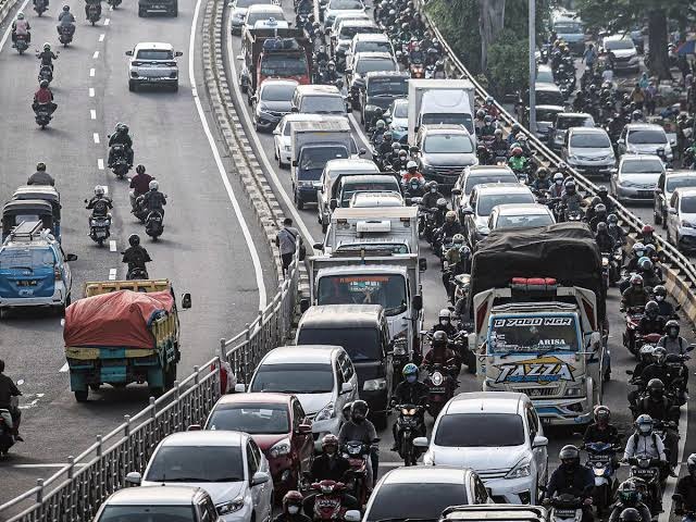 Kemacetan Jakarta. Sumber Foto: website Polri.