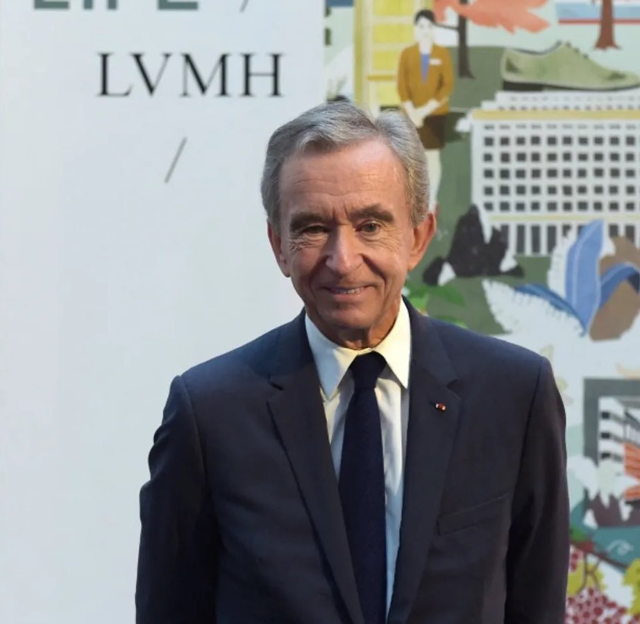 CEO LVMH, Bernard Arnault. Sumber foto: Twitter @Tngtweets1