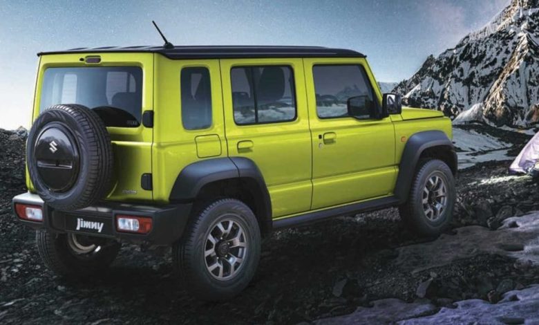 Suzuki Jimny JB74 versi 5 pintu di India. Sumber foto: Cartoq