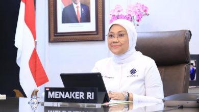Menteri Ketenagakerjaan (Menaker) Ida Fauziyah . Sumber foto: polri.go.id