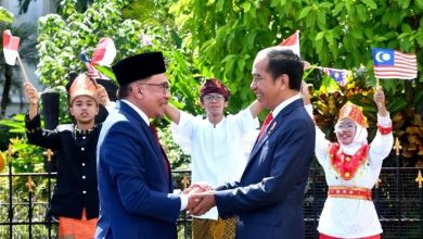 Jokowi Bersama PM Dato Sri Anwar Ibrahim.