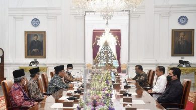 PBNU Temui Presiden Jokowi di Istana Presiden. Sumber Foto: Instagram @nahdlatulama