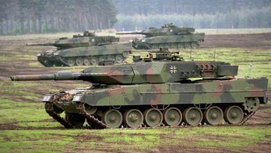 Tank Leopard buatan Jerman. Sumber foto: Twitter @carlbildt