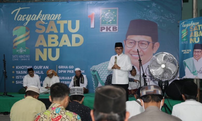 Satu Abad NU, PKB Jatim Tasyakuran dan Doa Bareng Warga