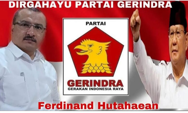 Hengkang Dari Demokrat, Ferdinand Hutahaean Gabung Gerindra