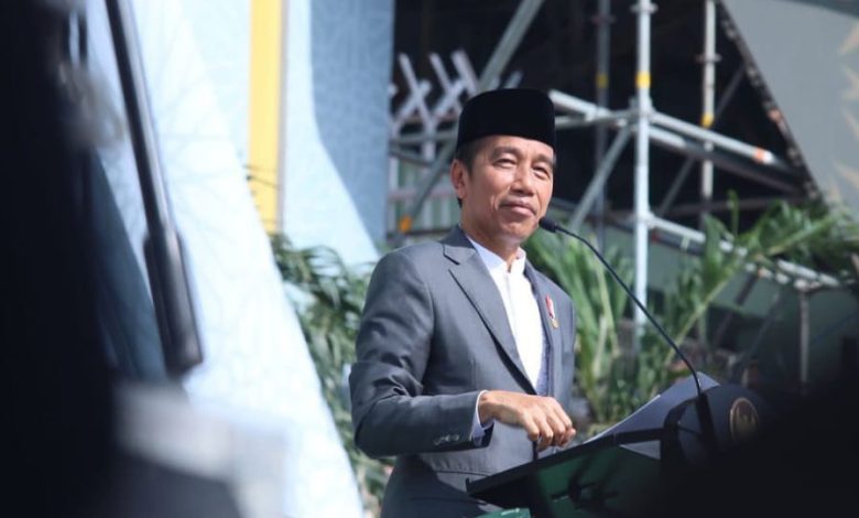 Hadir Resespsi 1 Abad NU, Jokowi Dukung NU Bangun Peradaban Dunia