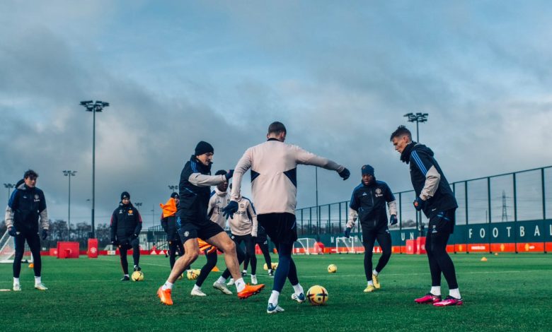 Komplek Latihan MU di Carrington. Sumber foto: Twitter @ManUtd