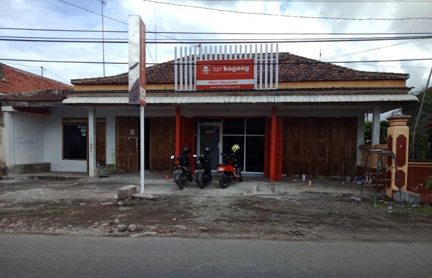 Tampak dari depan kantor BPR Bagong. Sumber foto: bprbagong