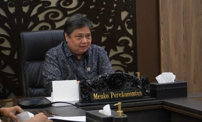 Airlangga Hartarto (Menko Perekonomian) saat menjelaskan pendaftaran Kartu Prakerja Gelombang 48. Sumber foto: ekon.go.id