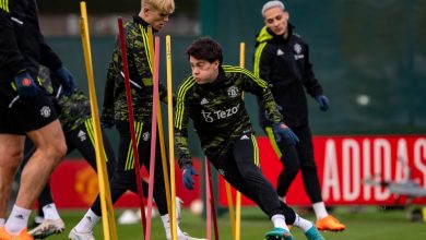 Man Utd vs Barcelona, Laga di Old Trafford Jadi Penentuan Pemain MU Gelar Latihan. Sumber foto: Twitter @ManUtd