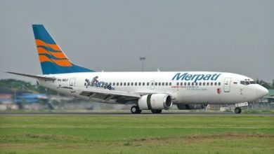 Pesawat Merpati Airlines kini tinggal kenangan. Sumber foto: Twitter @pindad