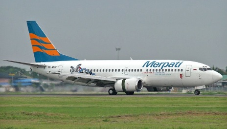 Pesawat Merpati Airlines kini tinggal kenangan. Sumber foto: Twitter @pindad