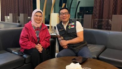 Ridwan Kamil dan Nina Agustina. Sumber Foto: Instagram @ridwankamil