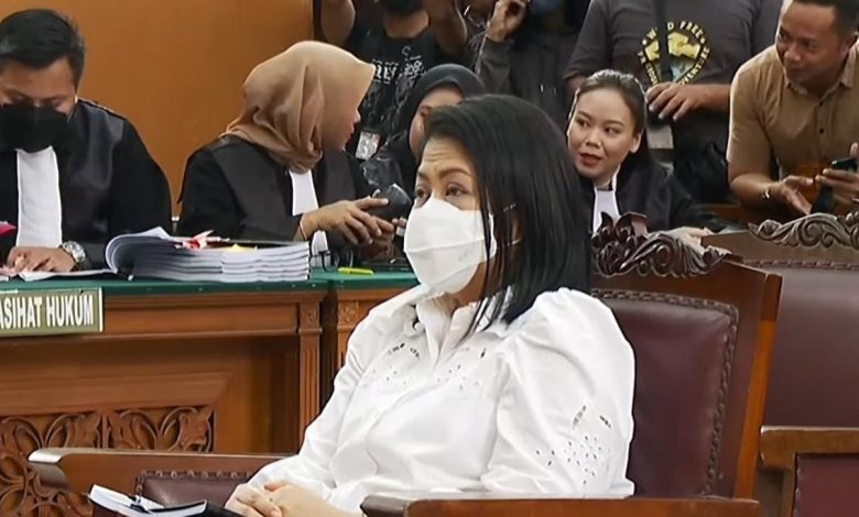 Suasana sidang duplik Putri Candrawati di PN Jakarta Selatan. Sumber Foto: Tangkapan Layar YouTube PN Jakarta Selatan