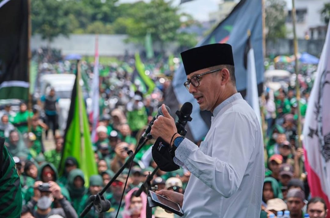 Sandiaga Uno (Menteri Pariwisata dan Ekonomi Kreatif). Sumber Foto: Instagram @sandiuno