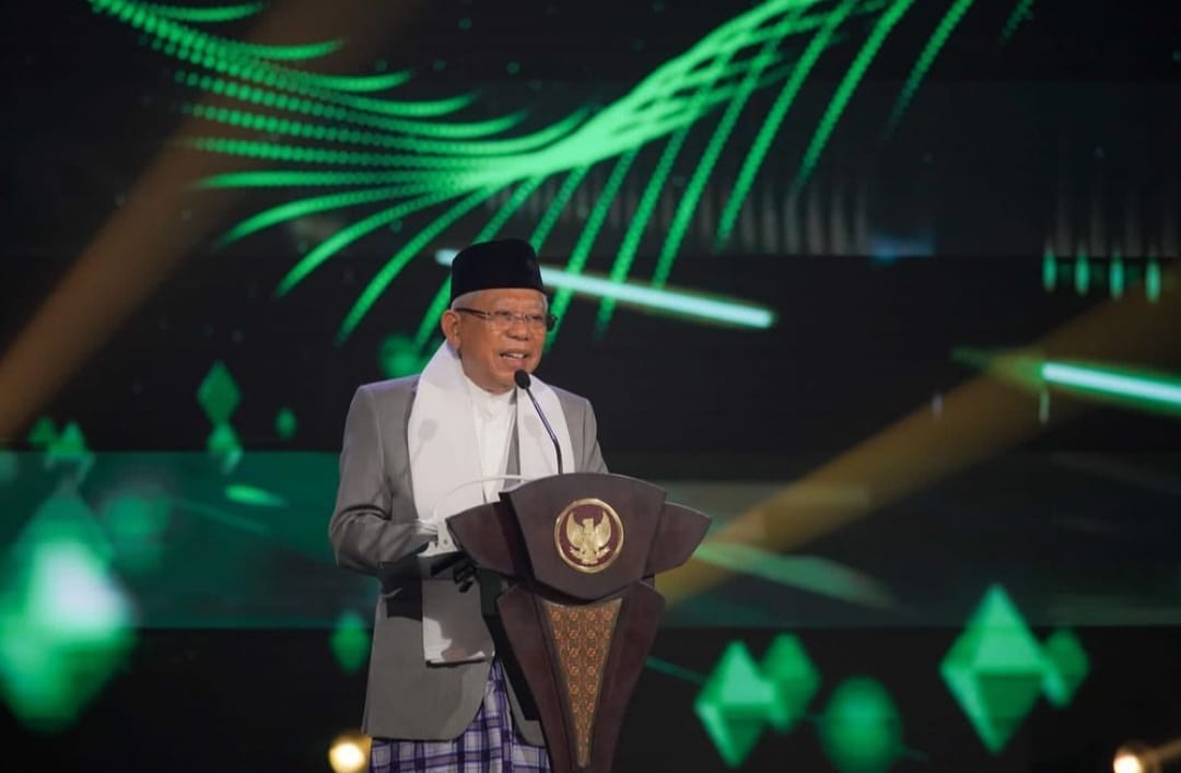 Ma'ruf Amin ( Wakil Presiden RI). Sumber Foto: Instagram @kyai_ma'rufamin