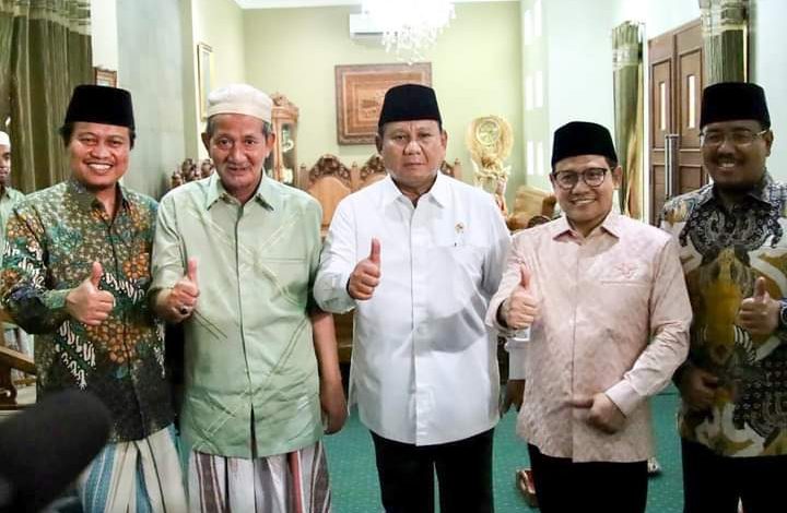 Gus Ali pertemukan Gus Muhaimin dengan Prabowo. Sumber Foto: Facebook @A Muhaimin Iskandar