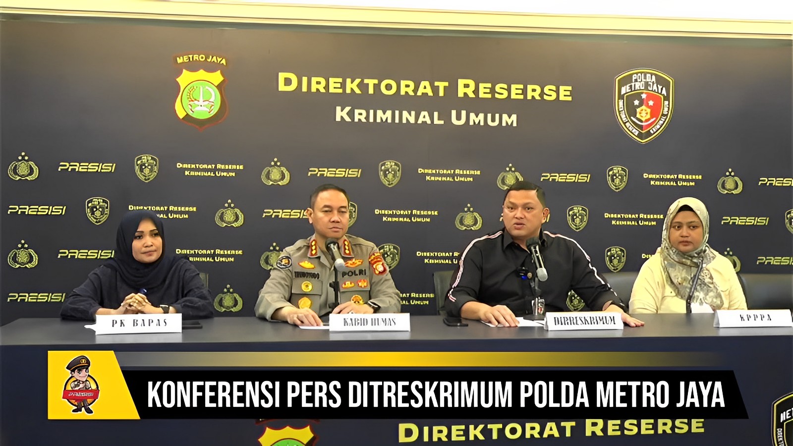 Tangkapan Layar Konferensi Pers Polda Metro Jaya, Sumber Foto: Youtube/Polda Metro Jaya