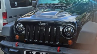 Mobil Jeep Rubicon Pelaku Penganiayaan Mario Dandy, Sumber Foto: Twitter/@GunRomli