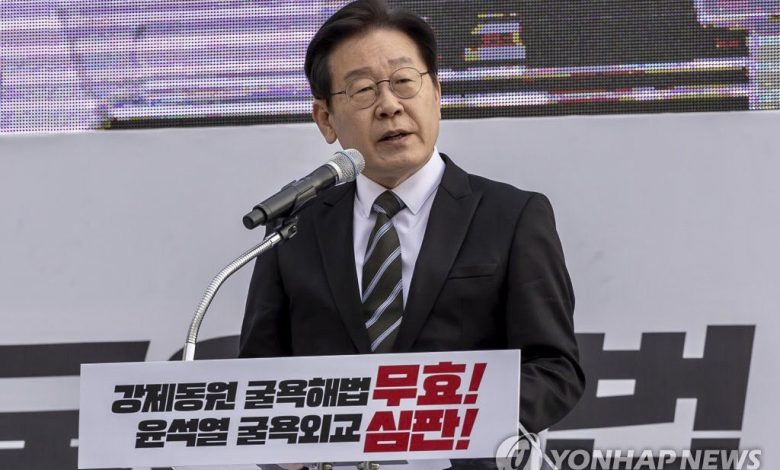 Keterangan Foto: Lee Jae Myung (Ketua Partai Demokrat). Sumber Foto: Twitter @Jaemyung_Lee