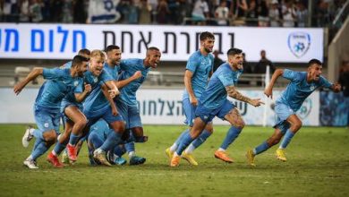 Tim Nasional Sepak Bola Israel. Sumber Foto: Twitter/@Ostrov_A