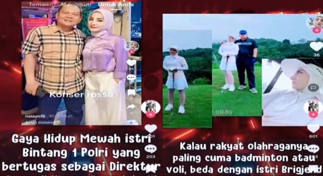 Istri Pejabat KPK Pamer Hidup Mewah di Medsos, Begini Tanggapan Polri dan KPK