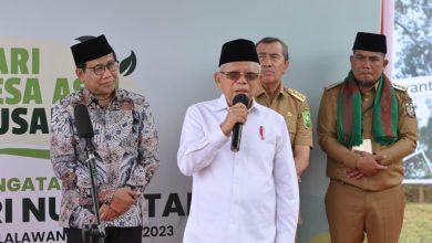 Ma'ruf Amin dan Abdul Halim Iskandar (Wapres dan Mendes PDTT)