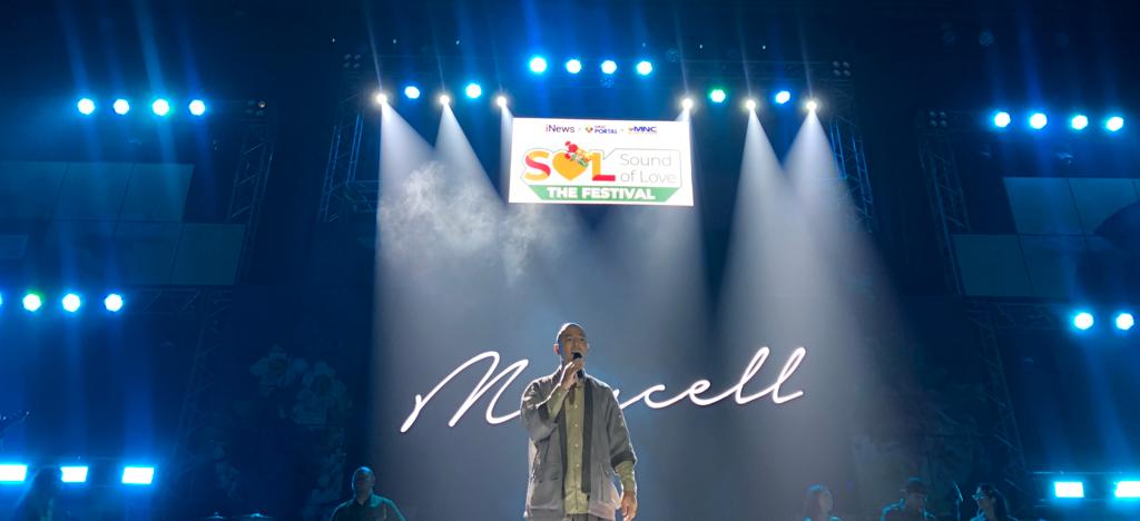 Marcell Siahaan Ajak Penonton Nostalgia di Sound of Love Hari Kedua