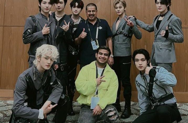 Foto NCT Dream dan Pak Muh. Sumber Foto: Instagram @fadiljaidi