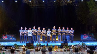 Menteri Ekonomi ASEAN saat menghadiri Gala Dinner di kawasan Candi Borobudur. Sumber Foto: Biro Humas Kemendag