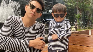 Marcell dan anaknya. Sumber foto: Instagram @marcelldarwin