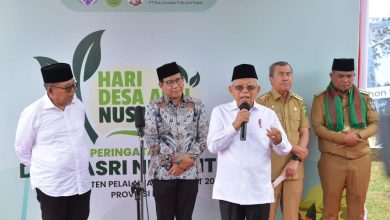 Ma'ruf Amin dan Abdul Halim Iskandar (Wapres dan Mendes PDTT)