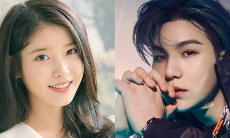 Suga BTS dan IU Sumber Foto: Soompi