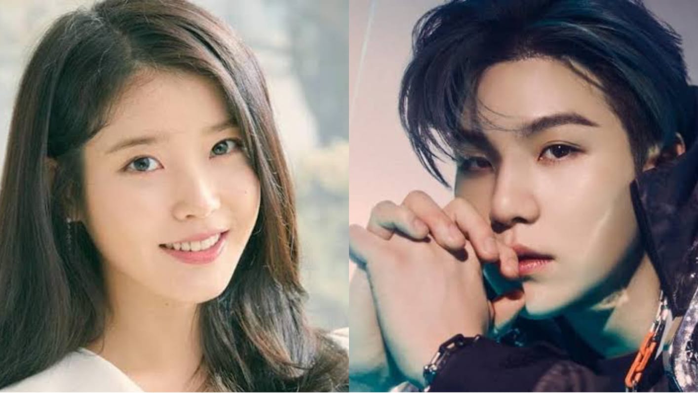 Suga BTS dan IU Sumber Foto: Soompi