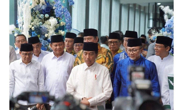 Peran dan Restu Jokowi di Balik Koalisi Prabowo-Cak Imin dan KIB