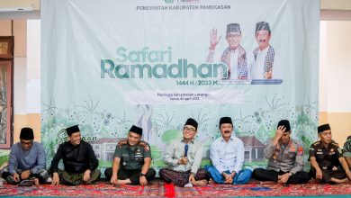 Genjot Potensi Daerah, Baddrut Tamam Promosi Sarung Tenun Khas Pamekasan