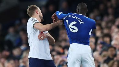 Aksi Diving Memalukan Kane Warnai Laga Everton vs Tottenham 