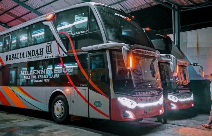 Beberapa Bus yang Nyaman dan Mewah untuk Mudik