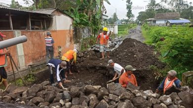 Cak Thoriq Gunakan Pola Padat Karya Perbaiki Jalan Menuju Hunian Relokasi