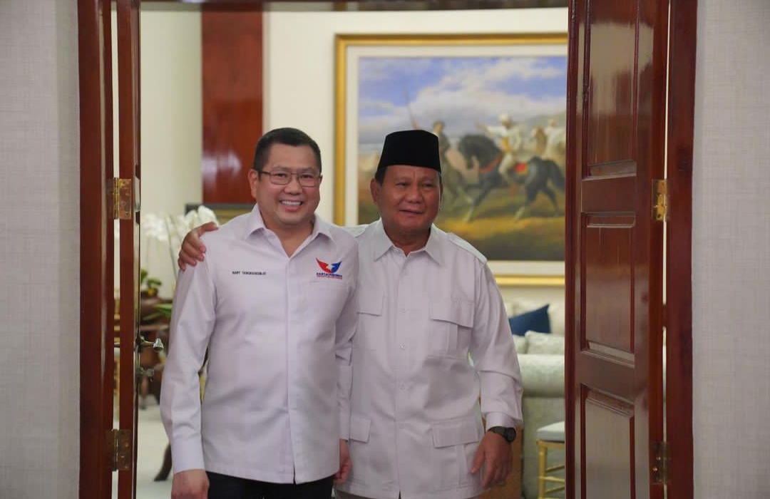 Prabowo Ajak Partai Perindo Gabung Koalisi Besar di Pilpres 2024