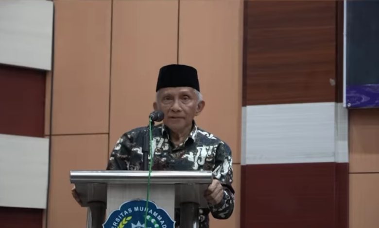 Partai Ummat: Amin Rais Dukung Prabowo Jika Anies Gagal Nyapres