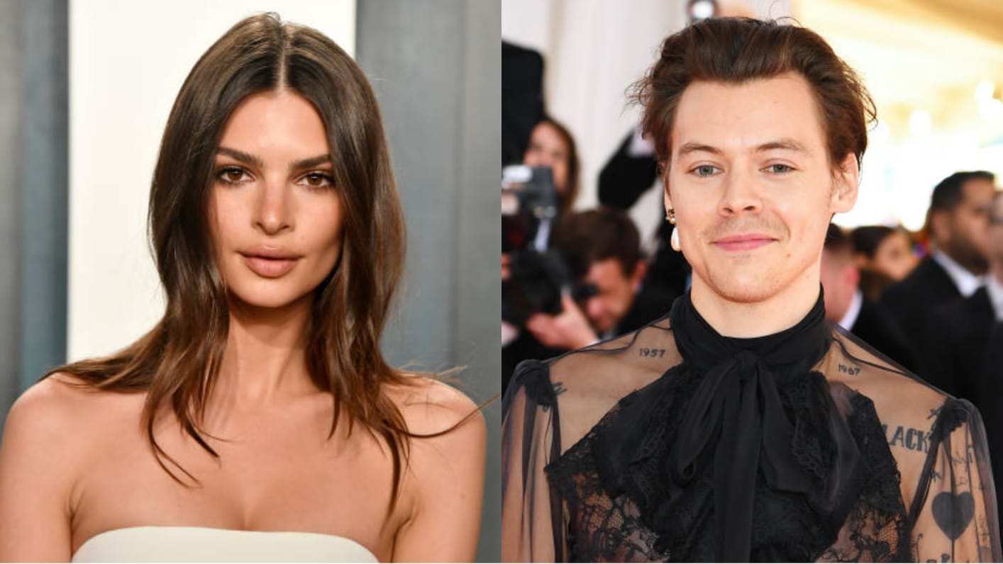 Pasangan selebriti, Emily Ratajkowski dan Harry Styles Sumber Foto: Getty Images