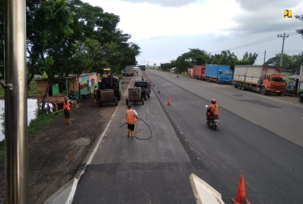 Jalan Pantura. Sumber Foto: Website Kementerian Pekerja Umum dan Perumahan Rakyat