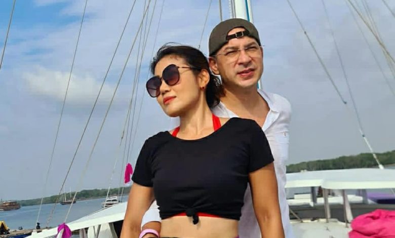 Ari Wibowo dan istri. Sumber foto: Instagram @Inge_Anugrah